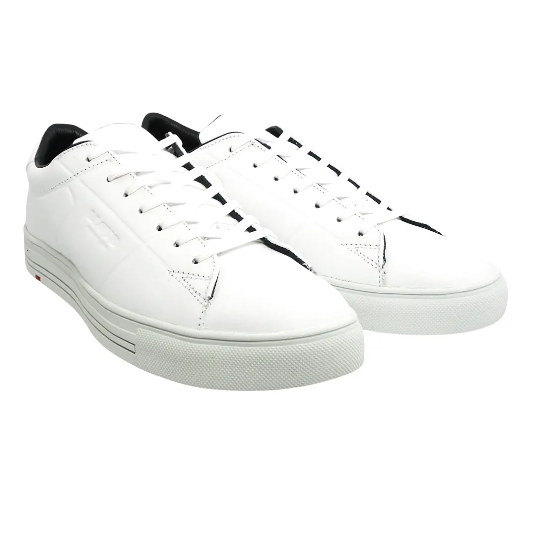 Lloyd 13-416-21 witte leren sneaker voor heren.