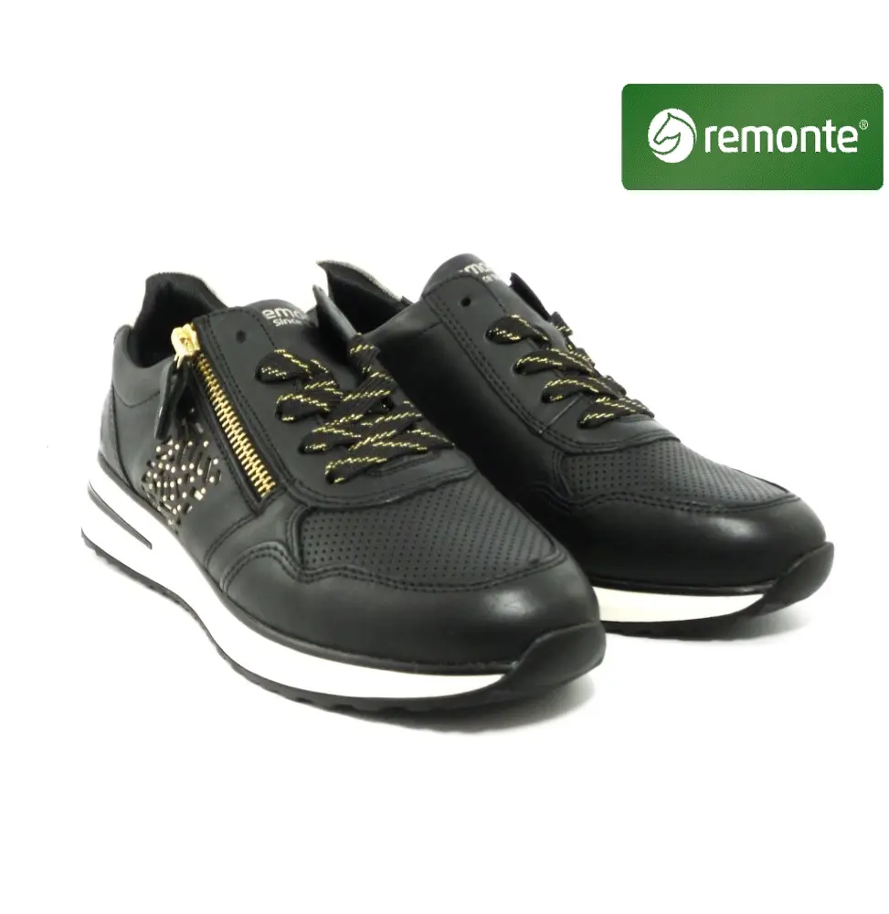 Remonte • D1G00 ~ Zwart/Beige (afbeelding)