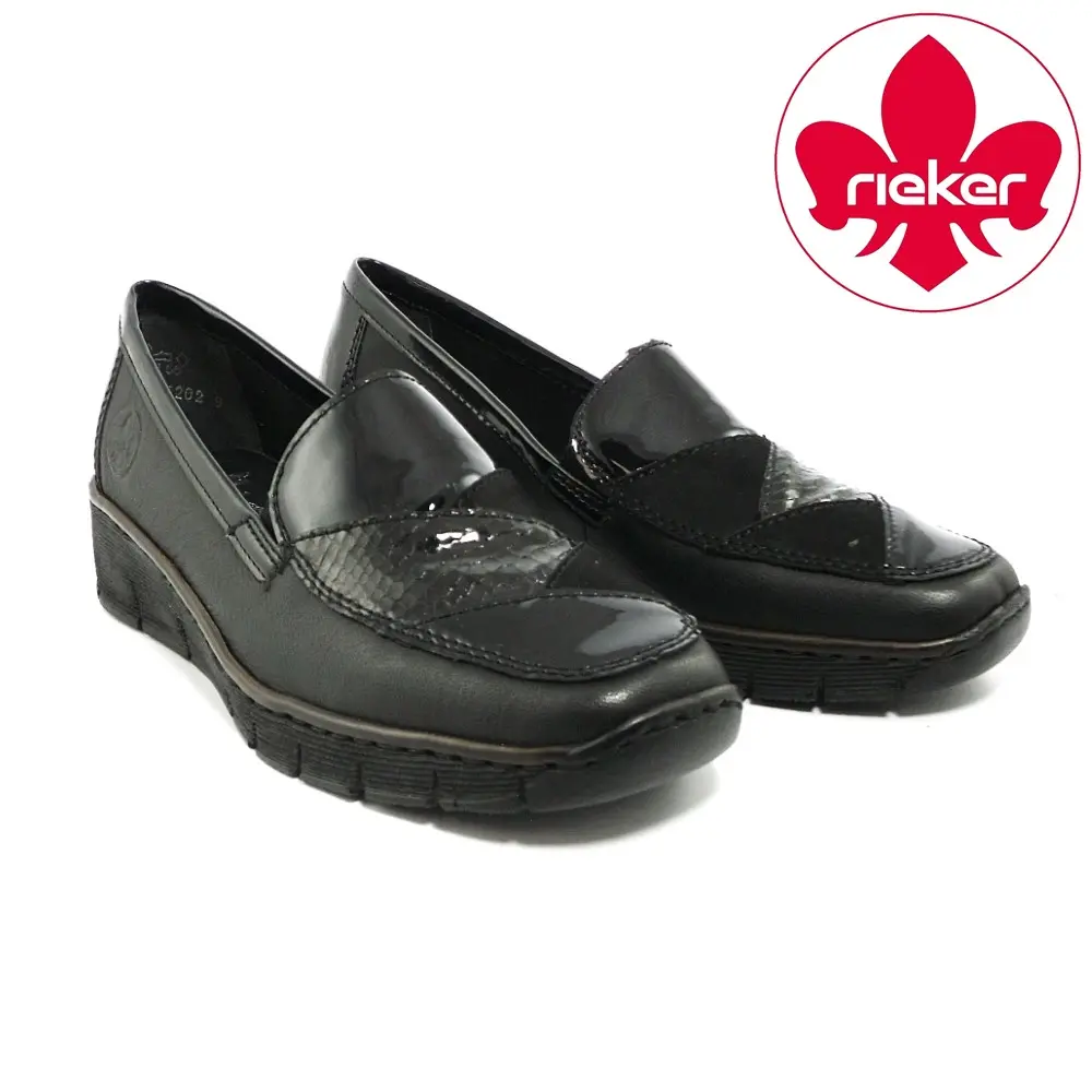 Rieker • 53785 ~ Zwart (afbeelding)
