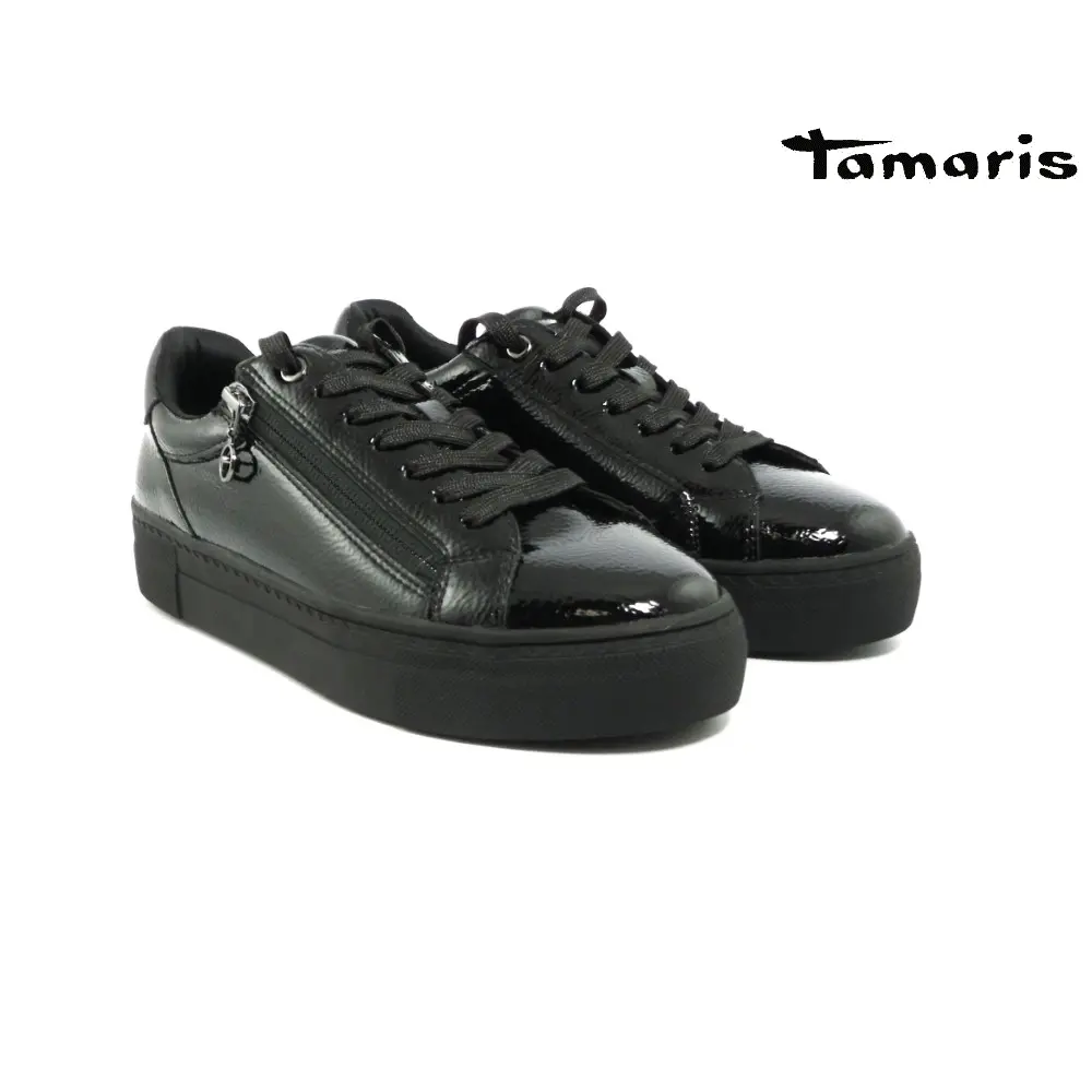 Tamaris • 23313 ~ Black Patent (afbeelding)