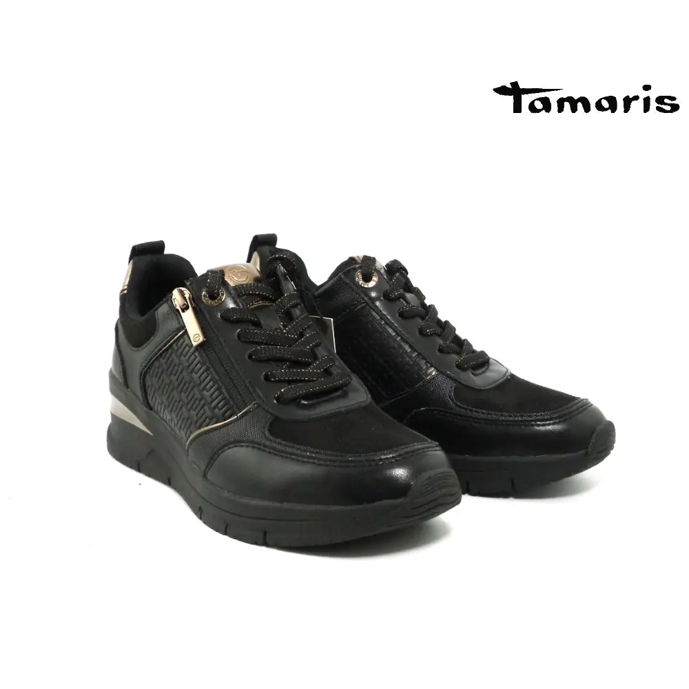 Tamaris • 23721 ~ Black/Copper (afbeelding)